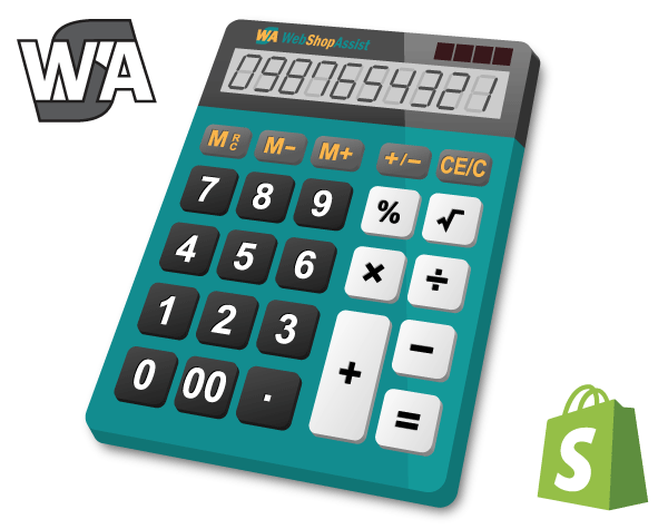 Shopify cost calculator by WebShopAssist