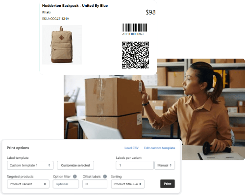 Barcodes for Shopify and Shopify POS using SKUGen